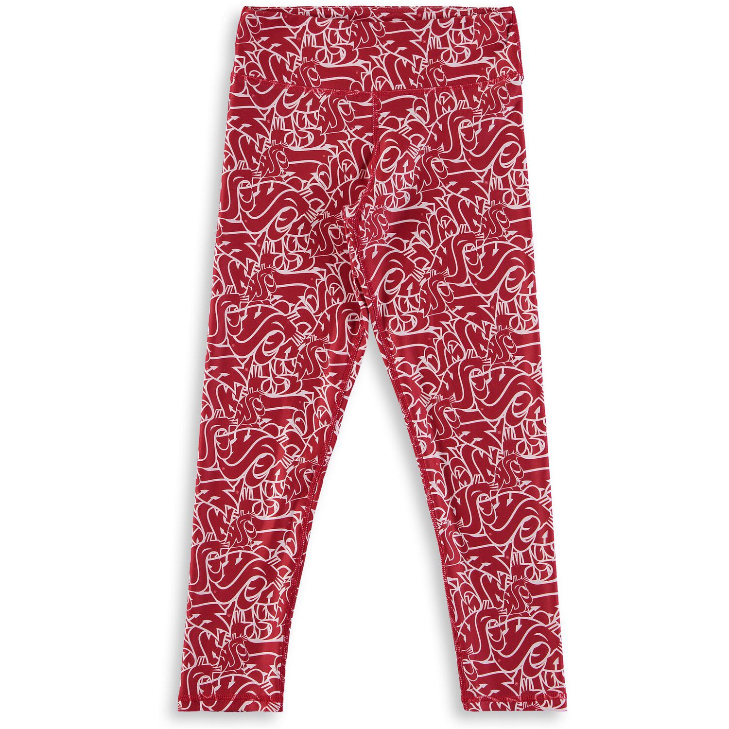 little girl red leggings