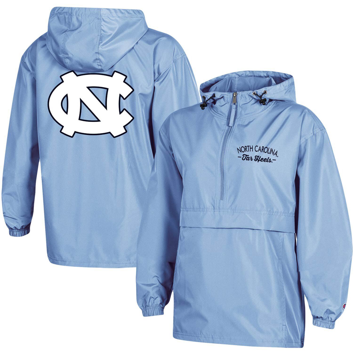 light blue women's champion hoodie