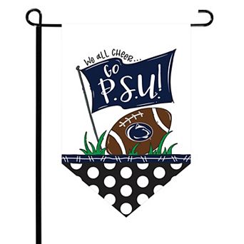 Penn State Nittany Lions Pointed Garden Flag