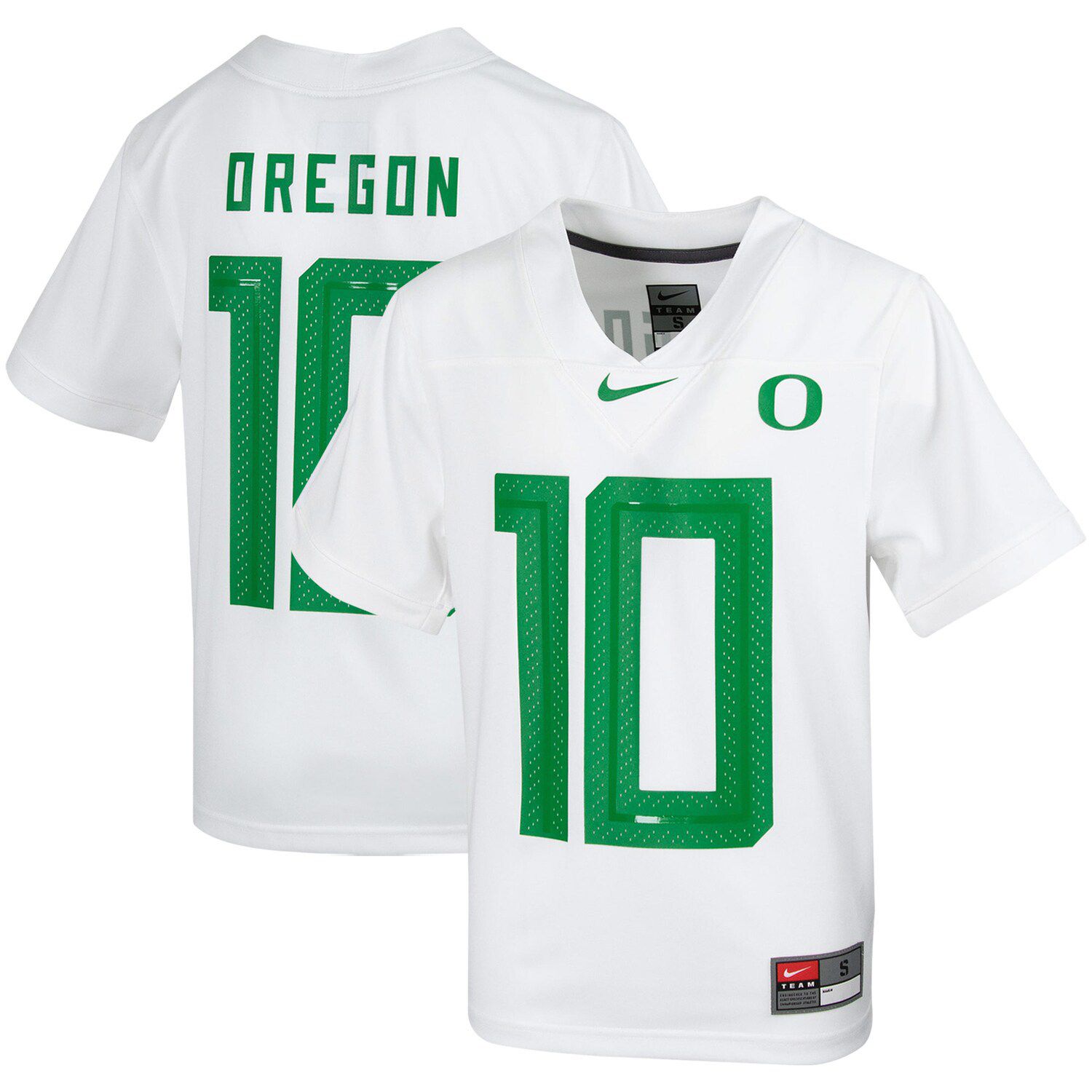 white youth football jersey