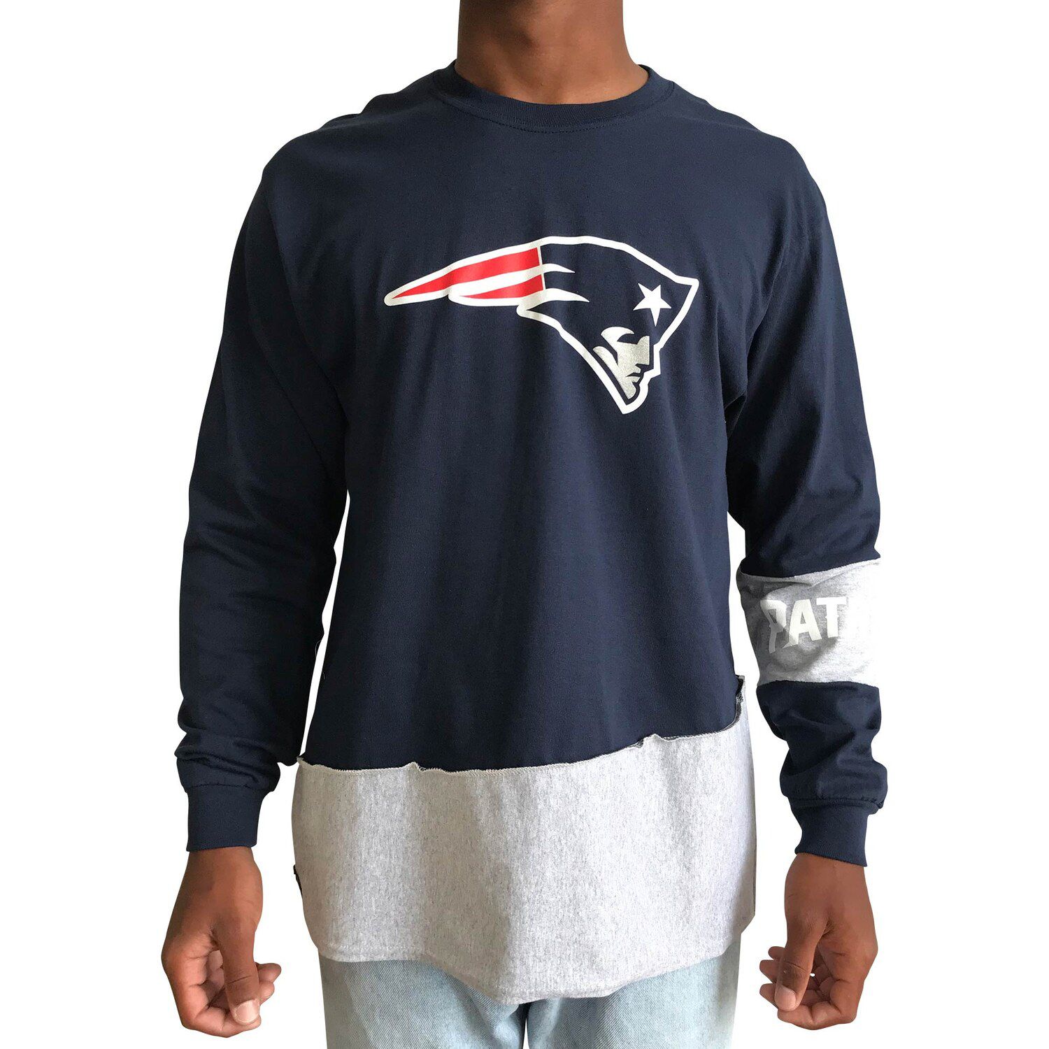 patriots long sleeve jersey