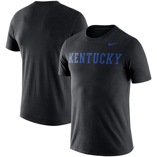 Men's Nike Black Kentucky Wildcats Wordmark Performance T-Shirt
