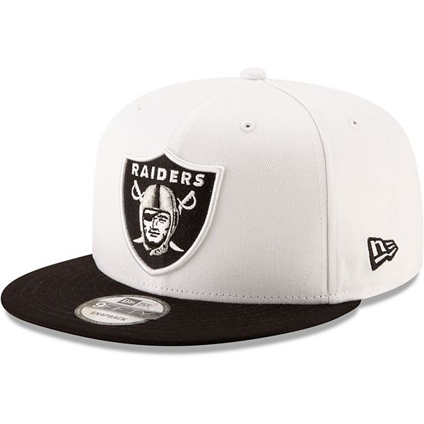 New Era Las Vegas Raiders Black Basic 9FIFTY Adjustable Snapback Hat Black/Grey / Os