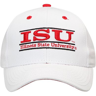 Men's The Game White Illinois State Redbirds ISU Classic Bar Adjustable Snapback Hat