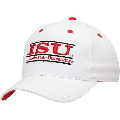 Men's The Game White Illinois State Redbirds ISU Classic Bar Adjustable Snapback Hat