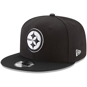 Men's New Era Black Pittsburgh Steelers B-Dub 9FIFTY Adjustable Hat