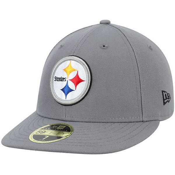 Men's New Era Graphite Pittsburgh Steelers Storm Low Profile 59FIFTY Fitted  Hat