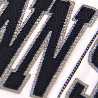 Women's Stadium Athletic White Penn State Nittany Lions Arched Name Full-Zip Hoodie