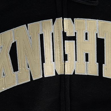 Women's Stadium Athletic Black UCF Knights Arched Name Full-Zip Hoodie