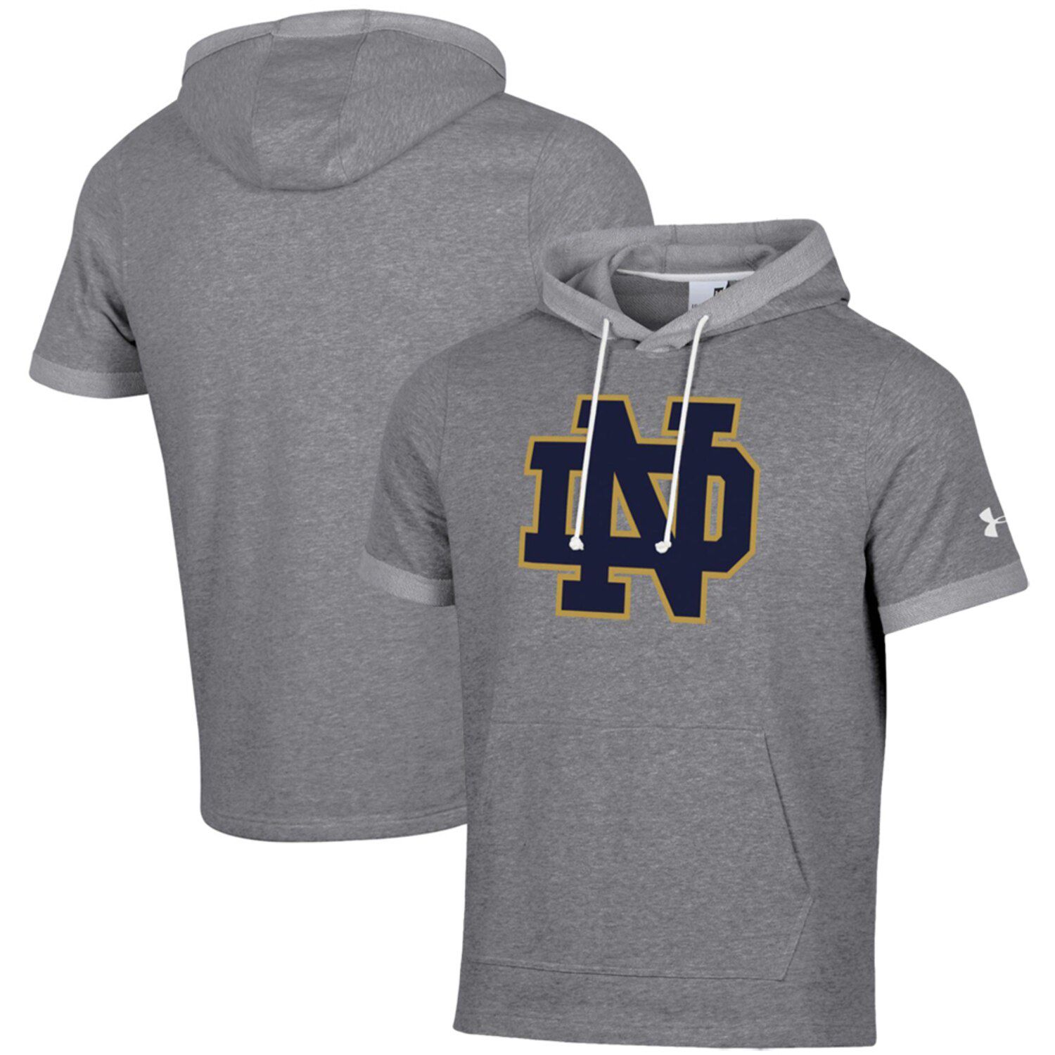 under armour terry short sleeve hoodie