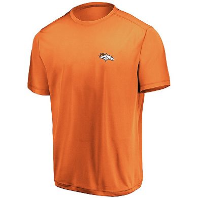 Men's Majestic Orange Denver Broncos Showtime Logo T-Shirt
