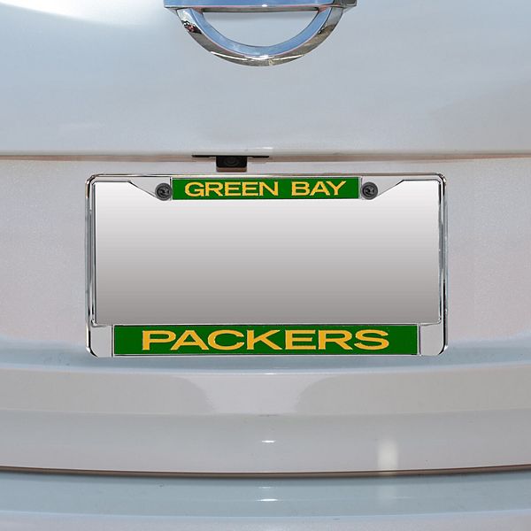 Green Bay Packers Plastic License Plate