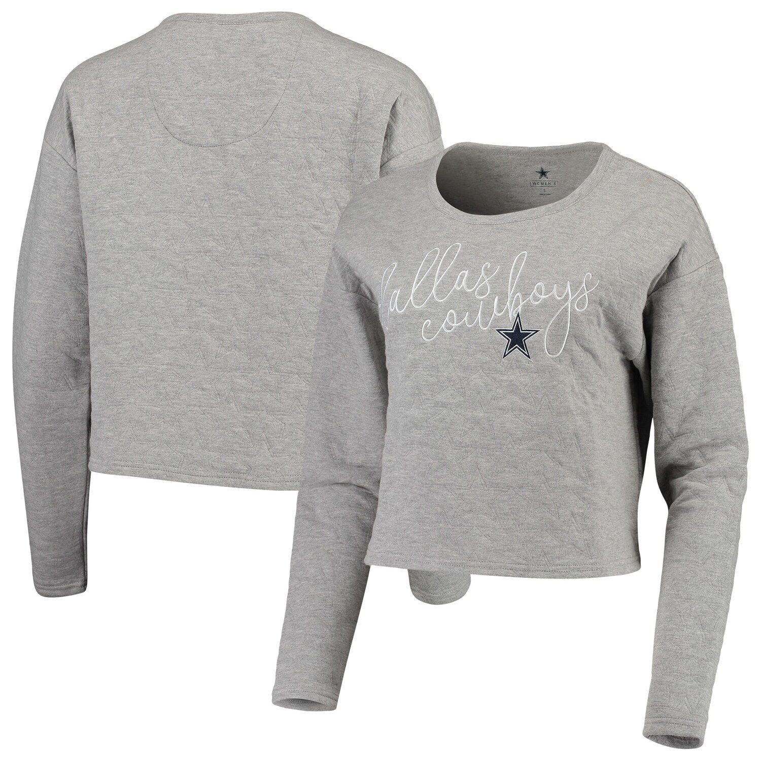 gray dallas cowboys sweatshirt