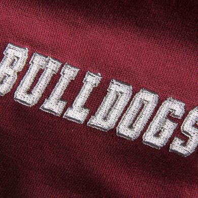 Women's Stadium Athletic Maroon Mississippi State Bulldogs Big Logo Pullover Hoodie