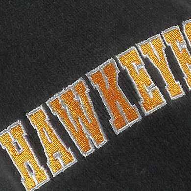 Youth Stadium Athletic Black Iowa Hawkeyes Big Logo Pullover Hoodie