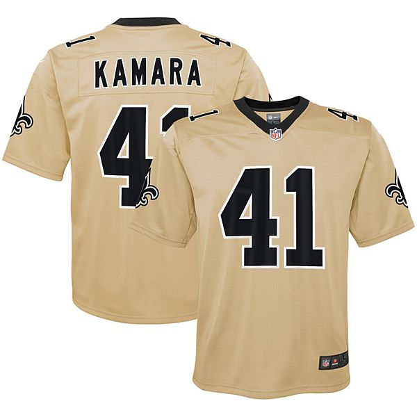 Alvin Kamara New Orleans Saints Jersey #41 Gold Limited Inverted Legend