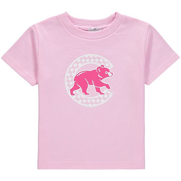 pink chicago cubs shirt