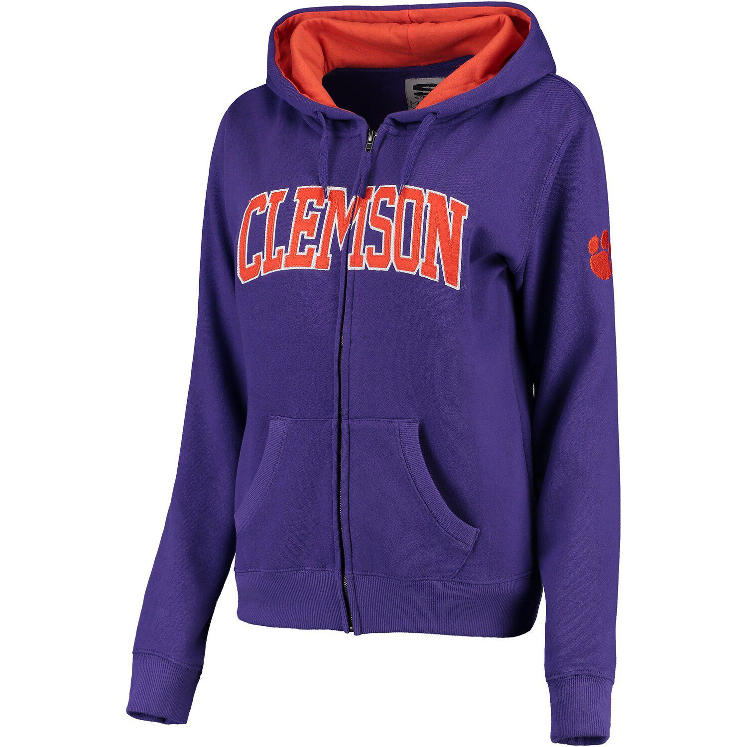 purple clemson hoodie