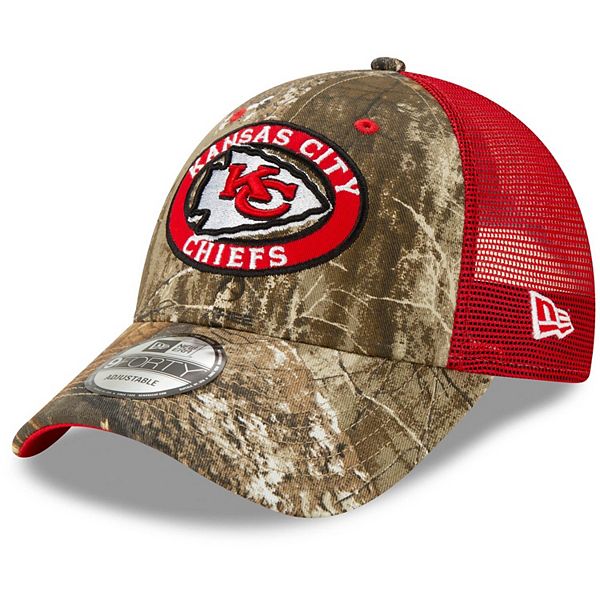 Kansas City KC Chiefs Letter Patch on Retro Woodland Camo SnapBack Hat – Retro  Hat Co by Redd.Vintage