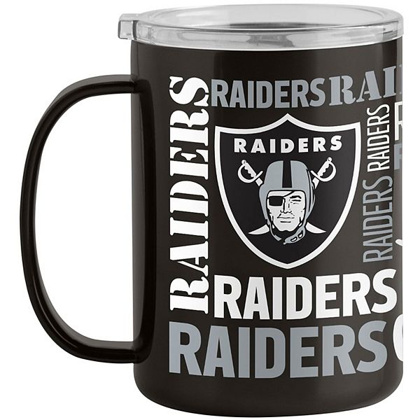 Oakland Raiders Travel Mug - 14 oz Full Wrap - Hype Style