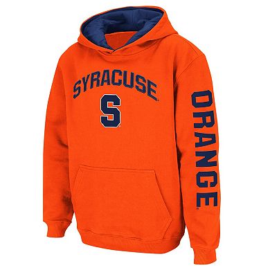 Youth Colosseum Orange Syracuse Orange 2-Hit Team Pullover Hoodie