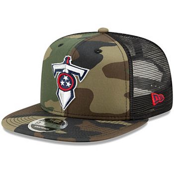 Tennessee Titans New Era Woodland 59FIFTY Fitted Hat - Camo