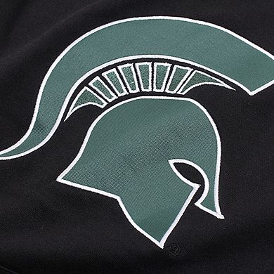 Youth Stadium Athletic Black Michigan State Spartans Big Logo Pullover Hoodie