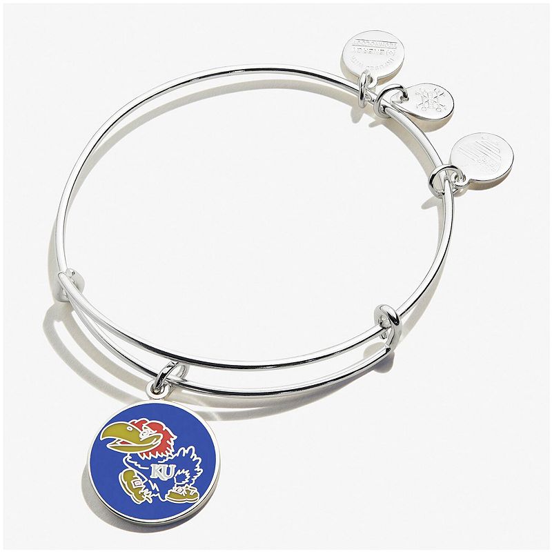 UPC 886787171832 product image for Women's Alex & Ani Kansas Jayhawks Stack Bracelet, Silver | upcitemdb.com