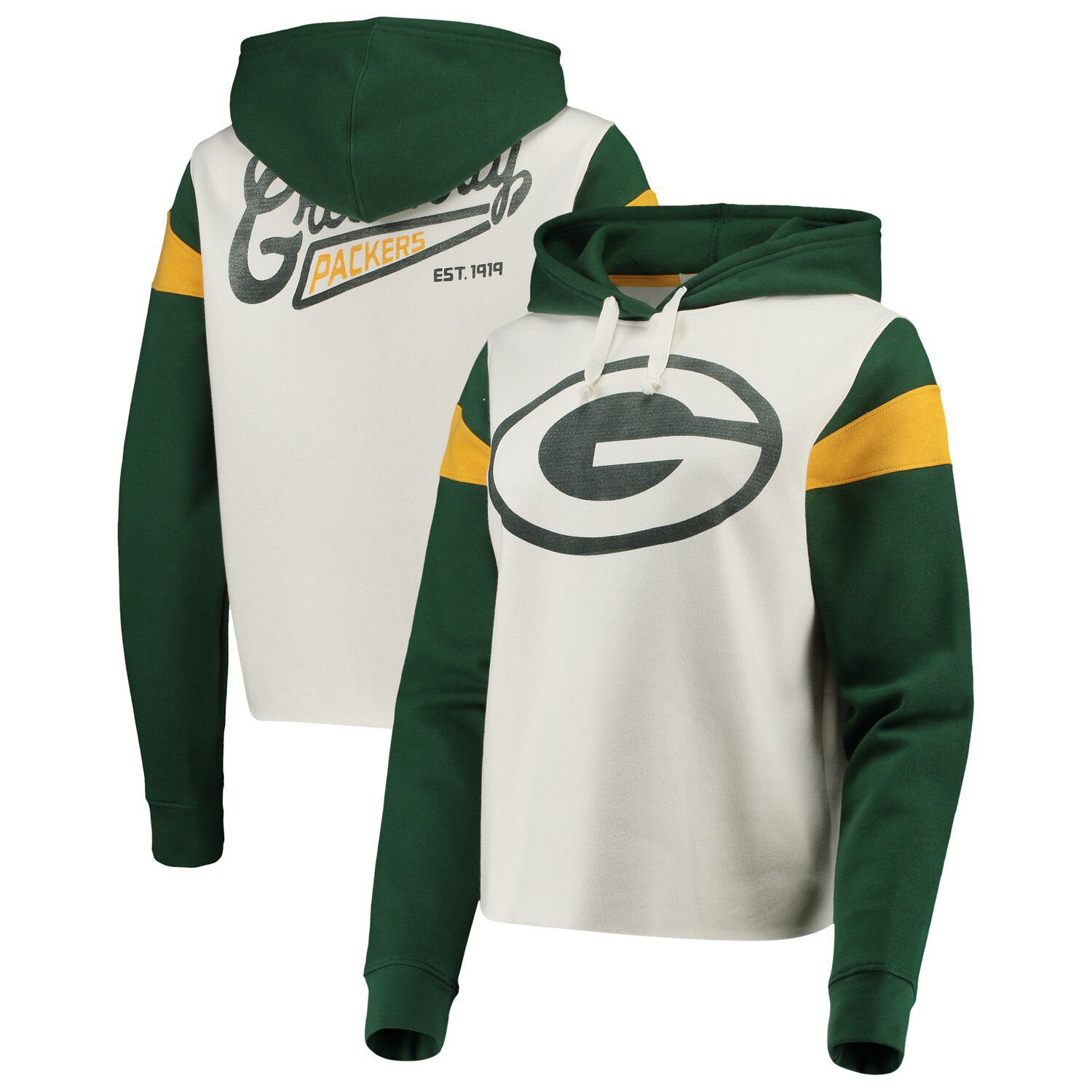 white packers hoodie