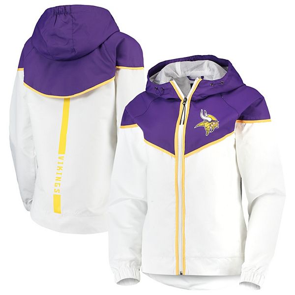 Women's G-III 4Her by Carl Banks White/Purple Minnesota Vikings