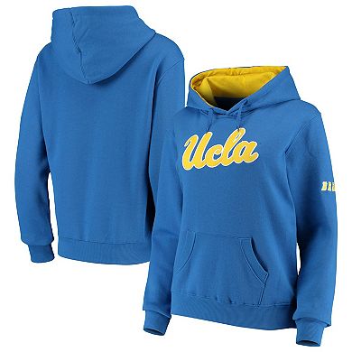 Women's Stadium Athletic Blue UCLA Bruins Big Logo Pullover Hoodie