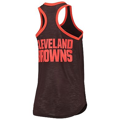 Women's G-III 4Her by Carl Banks Brown Cleveland Browns Tater Tank Top