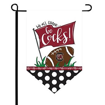 South Carolina Gamecocks Pointed Garden Flag