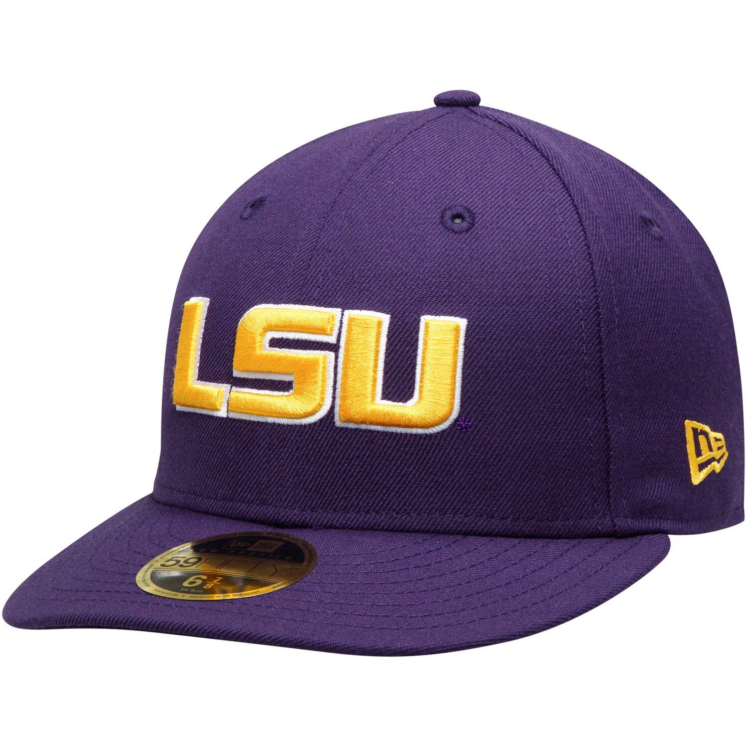 lsu fitted hat