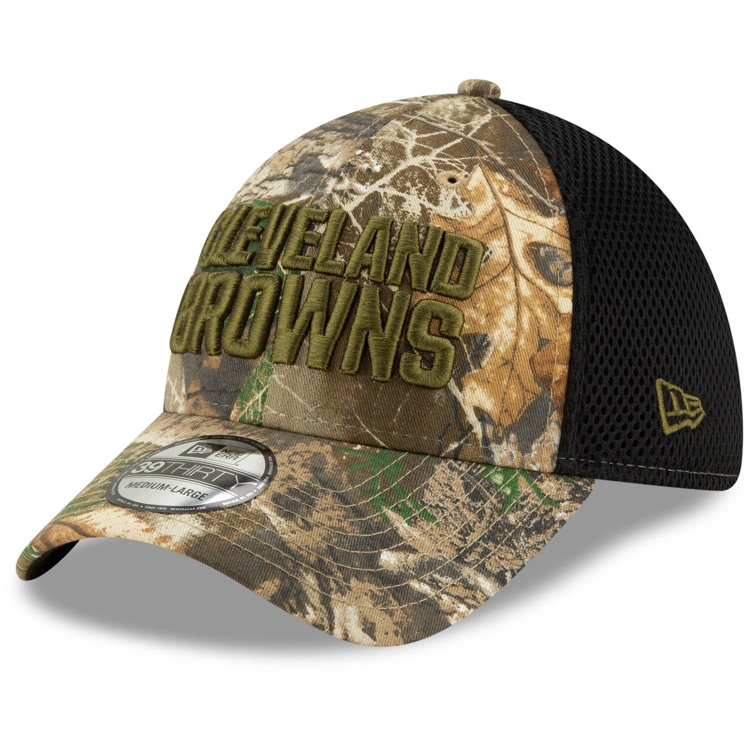 cleveland browns camo hat