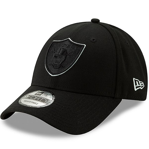 Men's New Era Black Oakland Raiders Momentum 9FORTY Adjustable Snapback Hat