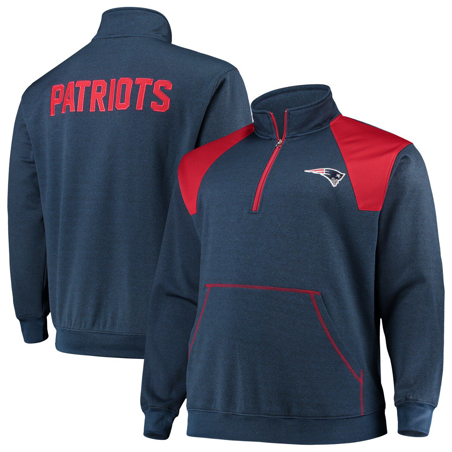 patriots sherpa pullover