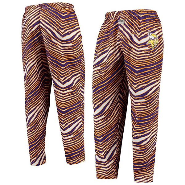 Zubaz, Pants, Vintage Original Zubaz Mens S Zebra Stripe Pants Purple  Gold White Mn Vikings