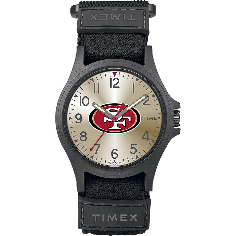 UPC 753048774012 product image for Men's Timex San Francisco 49ers Pride Watch, Multicolor | upcitemdb.com