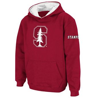 Youth Stadium Athletic Cardinal Stanford Cardinal Big Logo Pullover Hoodie