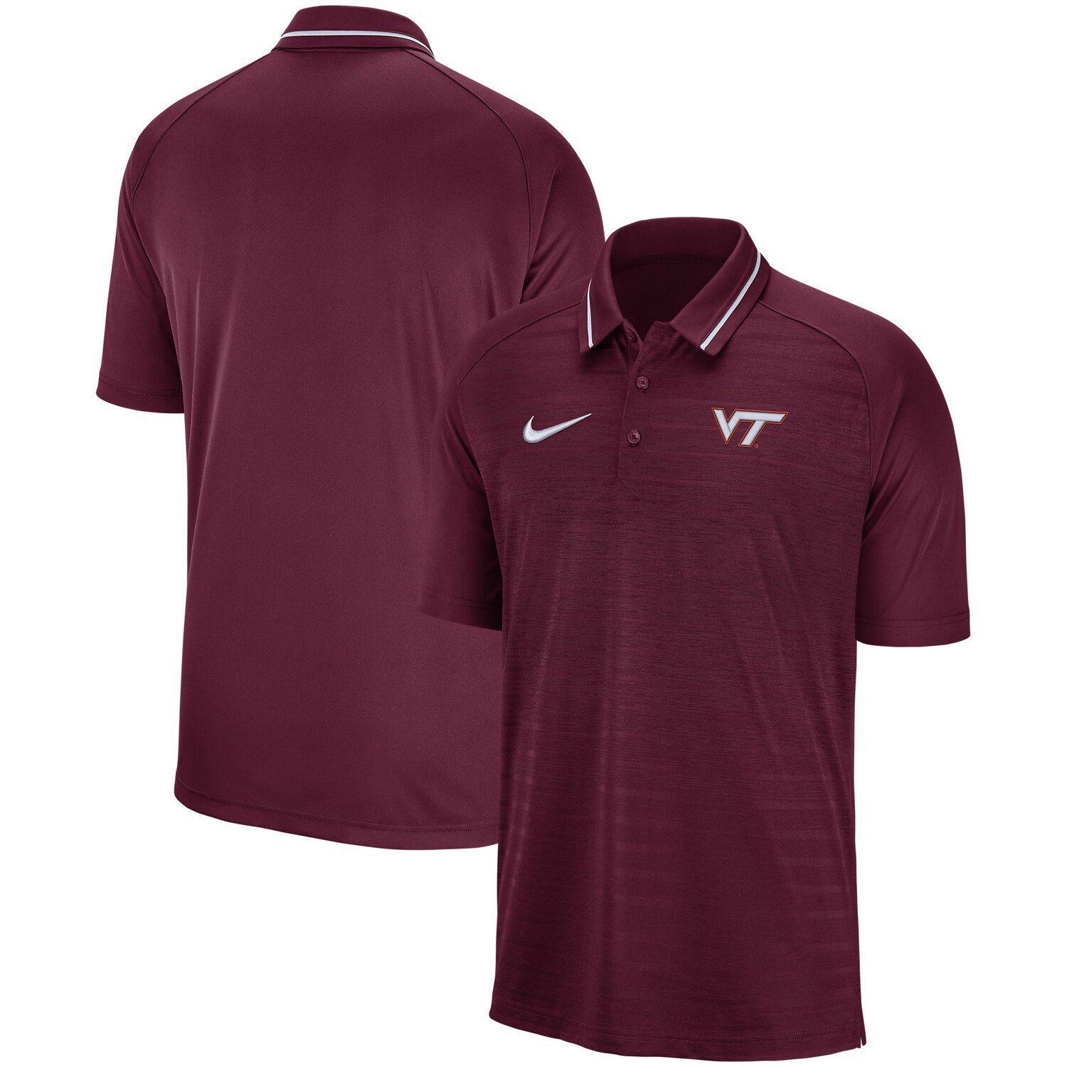 maroon nike polo