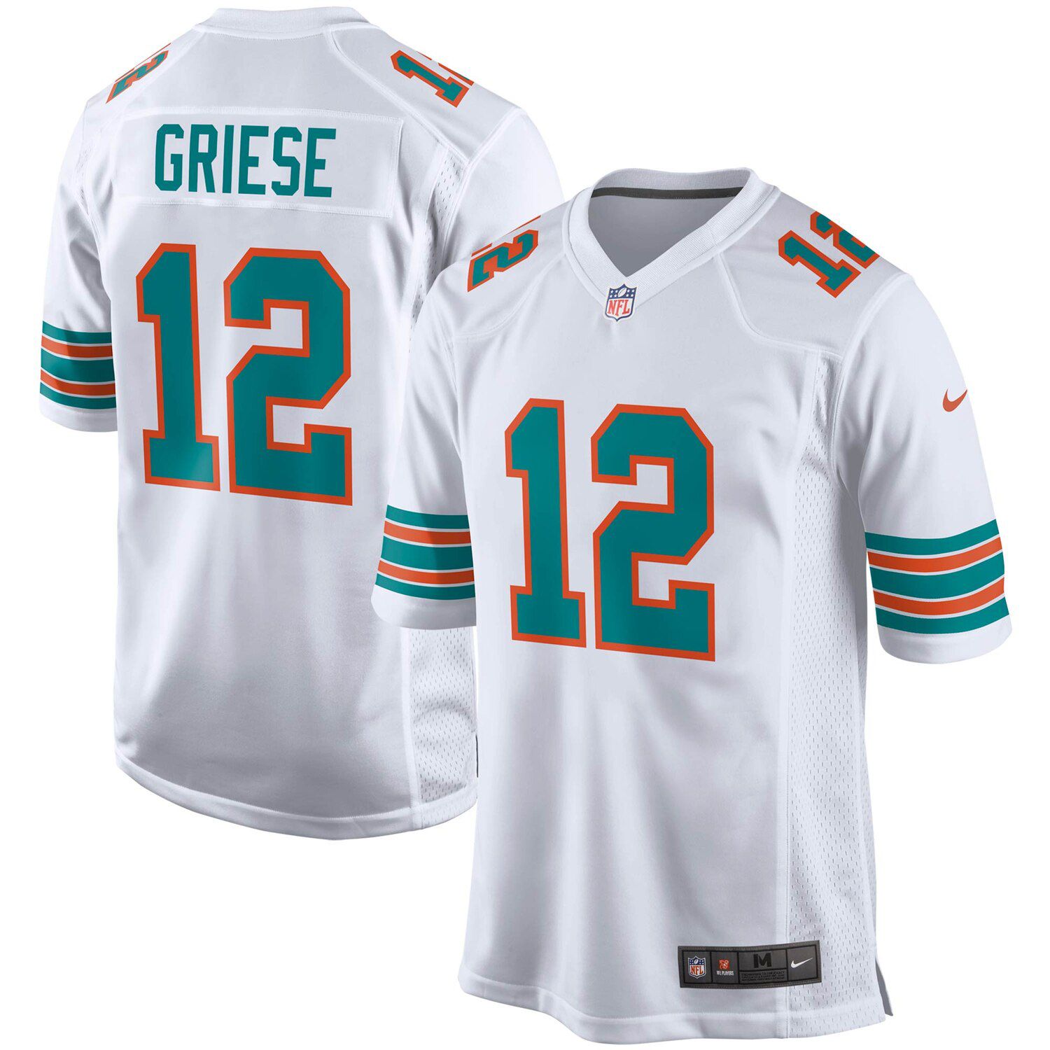 white miami dolphins shirt