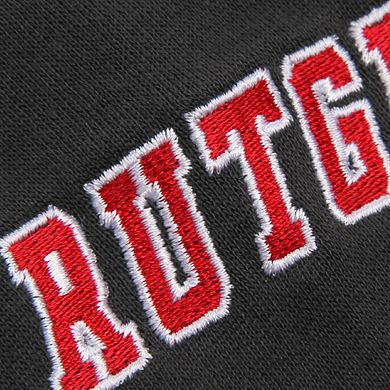 Youth Stadium Athletic Charcoal Rutgers Scarlet Knights Big Logo Pullover Hoodie