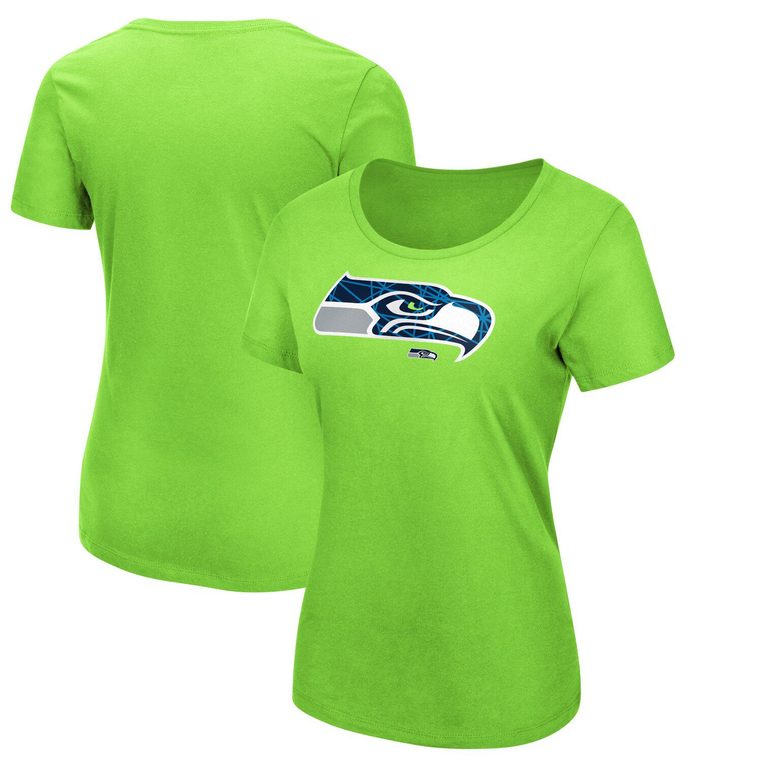 womens neon green seahawks jersey
