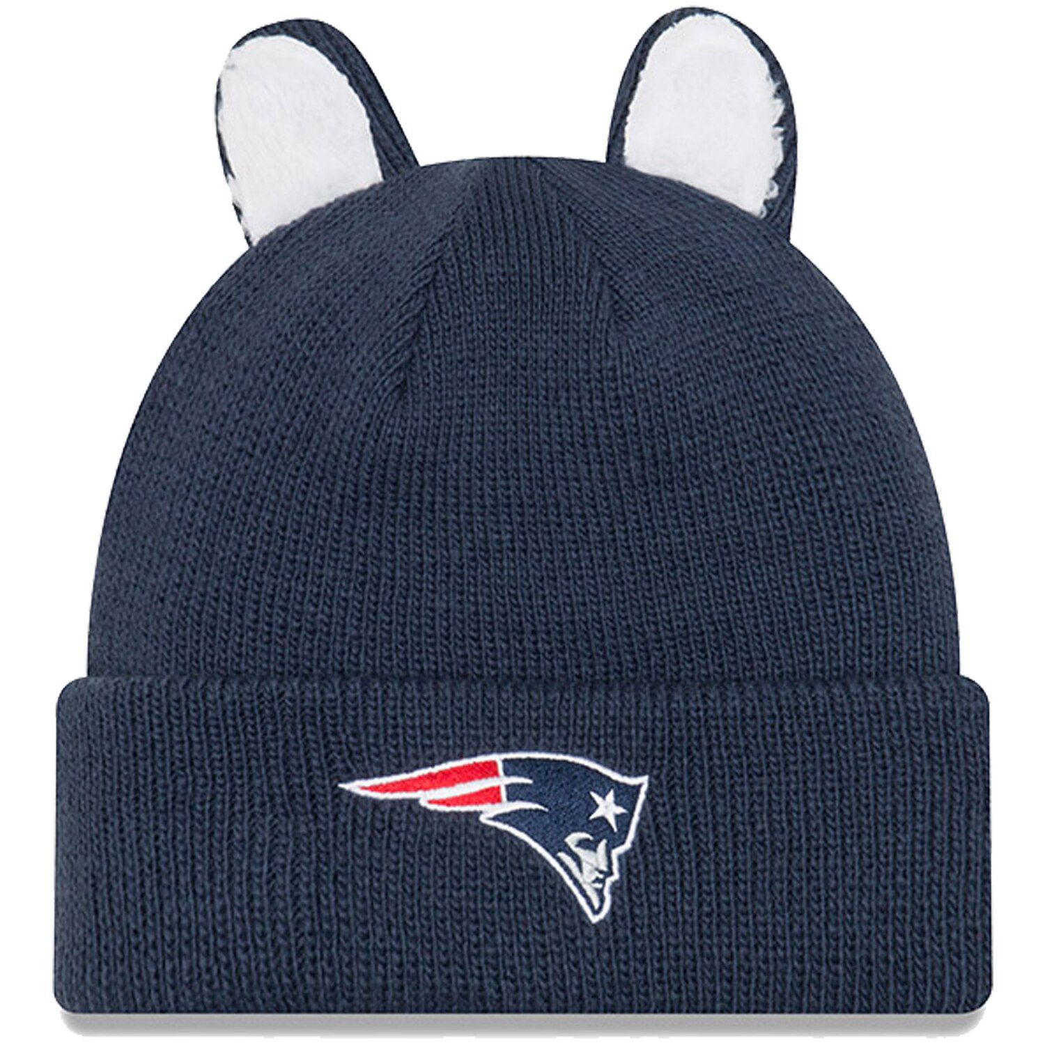 patriots ponytail beanie