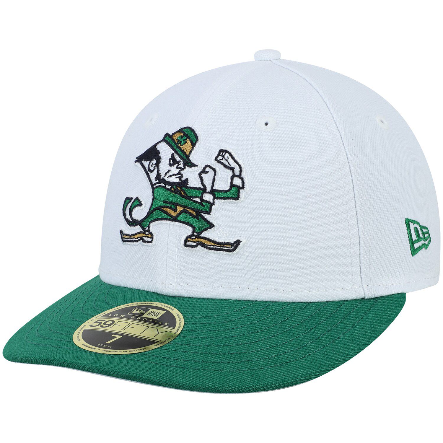 white notre dame hat