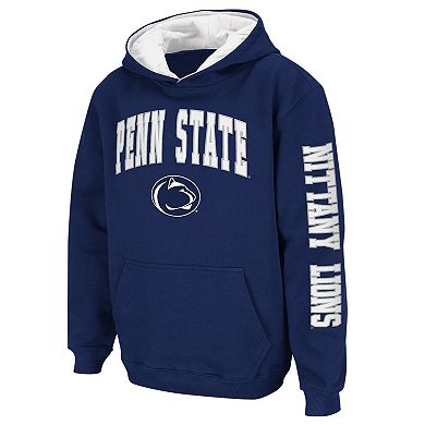 Youth Colosseum Navy Penn State Nittany Lions 2-Hit Team Pullover Hoodie