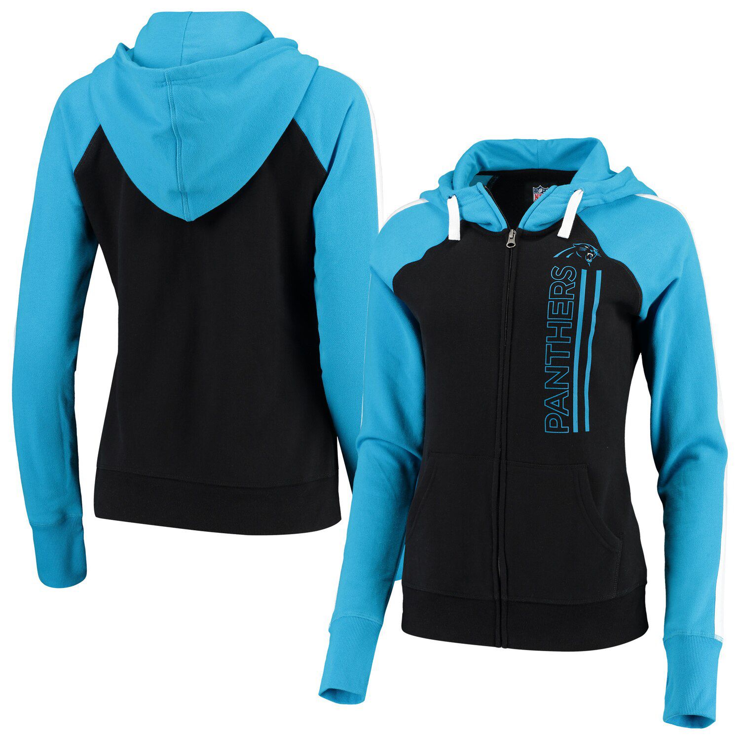 carolina panthers full zip hoodie