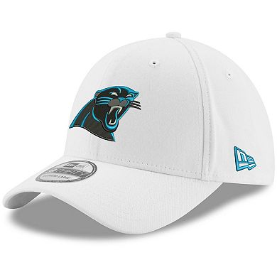 Men's New Era White Carolina Panthers Iced 39THIRTY Flex Hat