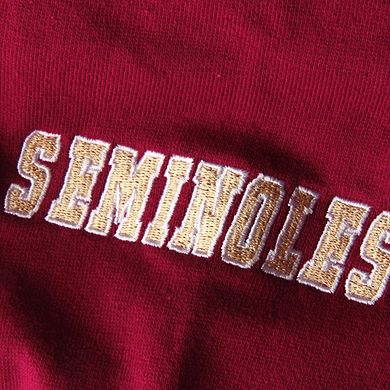 Women's Stadium Athletic Garnet Florida State Seminoles Big Logo Pullover Hoodie